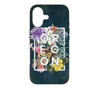 Custodia per iPhone 17 Fiori di Oregon Word Art - Oregon State USA Souvenir