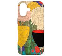 Custodia per iPhone 17 Fiori e Calici di Vino Un Brindisi al Colore e alla Vita