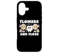 Custodia per iPhone 17 Fiori E Filo Interdentale Dentista Umorismo Umorismo Filo interdentale