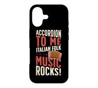 Custodia per iPhone 17 Fisarmonica To Me Italian Folk Music Rocks