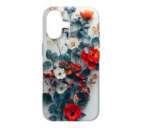 Custodia per iPhone 17 Flora floreale Boho Fogliame Flora Natura Vegetazione Fiore