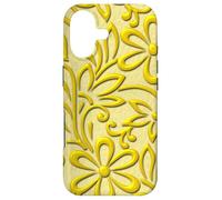 Custodia per iPhone 17 Floral Daisy Flower Patterns For Summer Sun Pastel Yellow
