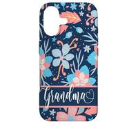 Custodia per iPhone 17 Floral Grandma Love from Grandkids Mother's Day