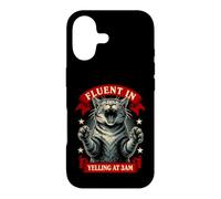 Custodia per iPhone 17 Fluente urlare alle 3 del mattino Midnight Feline