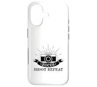 Custodia per iPhone 17 Focus Shoot Repeat Photography Camera Enthusiast Funny Click