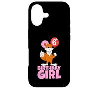 Custodia per iPhone 17 Fox Lover Themed Party 6 Year Old Girls