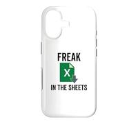 Custodia per iPhone 17 Freak in Excel Fogli Fogli di calcolo Divertente Scherzo Computer