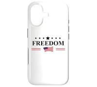 Custodia per iPhone 17 Freedom Sign That Says Freedom Flag Legalize Freedom America