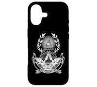 Custodia per iPhone 17 Freemason Illuminati - All Seeing Eye - Faith Hope Charity