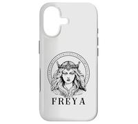 Custodia per iPhone 17 Freya Dea vichinga della mitologia norrena Rune Freyja