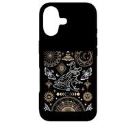 Custodia per iPhone 17 Frog Wizard Hat Moon Dark Academia Aesthetic Cottagecore