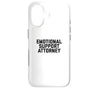 Custodia per iPhone 17 Fun Emotional Support Attorney Lawyer Joke