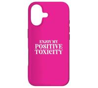 Custodia per iPhone 17 Fun Enjoy My Positive Toxicity Sarcasm Joke Design