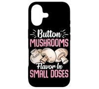 Custodia per iPhone 17 Funghi Button Sapore In Piccole Dosi