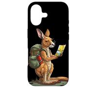 Custodia per iPhone 17 Funny Adventures - Costume da canguro con zaino e mappa