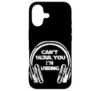 Custodia per iPhone 17 Funny Beatmaker Gamer Headset Can't Hear You I'm Vibing
