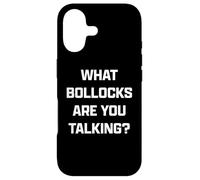 Custodia per iPhone 17 Funny British Slang What Bollocks Are You Talking?
