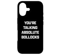 Custodia per iPhone 17 Funny British Slang You're Talking Absolute Bollocks