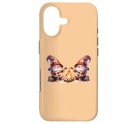 Custodia per iPhone 17 Funny Camping Gnome Plays Guitar At The Campfire Funny Scout