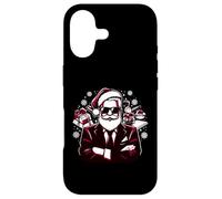 Custodia per iPhone 17 Funny Christmas Spy Santa Agent For Men Women Secret Agent