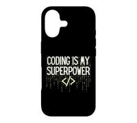 Custodia per iPhone 17 Funny Coding is My Superpower Coder Programmer
