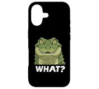 Custodia per iPhone 17 Funny Crocodile What Zoo Ragazzi Ragazze Bambini