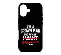 Custodia per iPhone 17 Funny Dad Father I'm A Grown Man I Do What My Daughter Wants