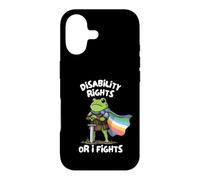 Custodia per iPhone 17 Funny Fight Until Disability Rights Medieval Frog Meme