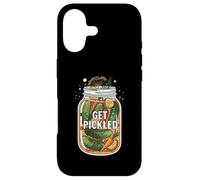 Custodia per iPhone 17 Funny Get Pickled Jar Design Pickle Vegetable Lover