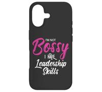 Custodia per iPhone 17 Funny Girl Boss I'm Not Bossy I Have Leadership Skills