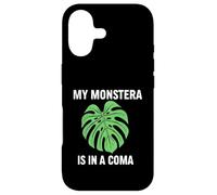 Custodia per iPhone 17 Funny Houseplant Mom My Monstera Is In A Coma