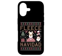 Custodia per iPhone 17 Funny Llama Farmer Christmas Alpaca Farming Brutto Natale