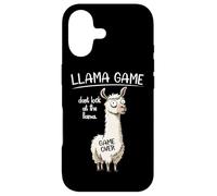 Custodia per iPhone 17 Funny Mens Womens Kids Llama Game Don't Look At The Llama