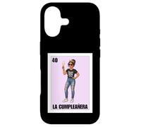 Custodia per iPhone 17 Funny Mexican 40th Birthday Girl Design - La Cumpleañera