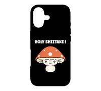 Custodia per iPhone 17 Funny minimalist mushroom simple holy shiitake