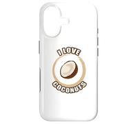 Custodia per iPhone 17 Funny Nutrition Love Coconuts Nutritionist Vegan Paleo Humor