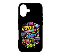 Custodia per iPhone 17 Funny Proud Throwback I'm 70s Born 80s Raised 90s Fun party