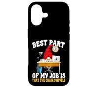Custodia per iPhone 17 Funny Saying For Men 9 To 5 Job Home Office Humor Gnome Dad