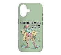 Custodia per iPhone 17 Funny Sometimes I Just Be Fartin' Frog Graphic