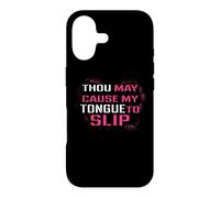 Custodia per iPhone 17 Funny Thou May Cause My Tongue To Slip Curse Words