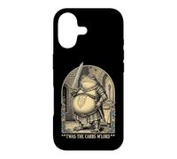 Custodia per iPhone 17 Funny T'was The Carbs M Lord Medieval Knight Fat Frog