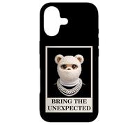 Custodia per iPhone 17 Funny Wild tEDDY bEAR With Fur Mask Bring the Unexpected