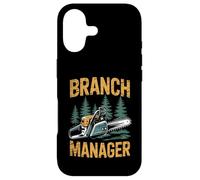 Custodia per iPhone 17 Funny Woodworker Logger Branch Manager Arborist Lineman Work