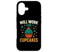 Custodia per iPhone 17 Funzionerà per Cupcakes Humor Design