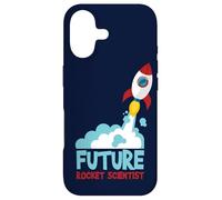 Custodia per iPhone 17 Future Scienziato Scienza Razzo Nave Bambini Regalo Astronauta