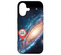 Custodia per iPhone 17 Galassia di fantascienza Tu sei qui Giovane Spaceman