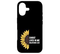 Custodia per iPhone 17 Galati 2:20 2 20 Dio Gesù Cristiano Cristo Mi vive