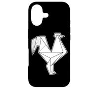 Custodia per iPhone 17 Gallo Pollo x Origami Gallo