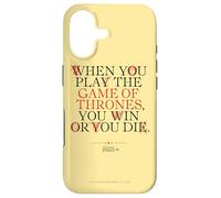 Custodia per iPhone 17 Game of Thrones When You Play