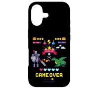 Custodia per iPhone 17 Game Over & Enjoy Retro Fighting Pixel Games Graphic Designs